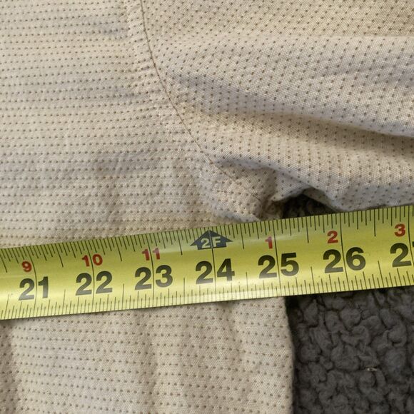 Howler Bros Western Shirt Mens XXL Long Sleeve Button Down Ivory Beige Textured - Picture 12 of 14